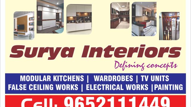 Surya InteriorsSurya Interiors – Padmashali
