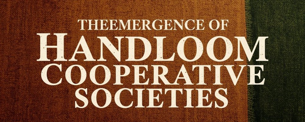 The Emergence of Handloom Cooperative Societies